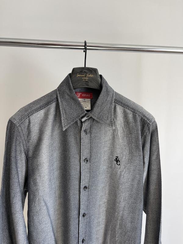 Men Versace Shirt Grey  M
