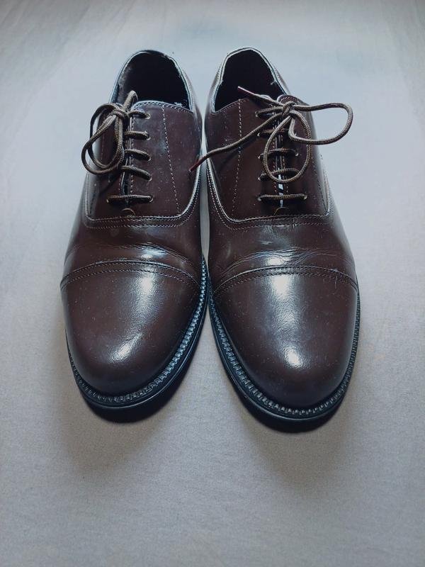 Men Clifford James Heels Brown Leather 43