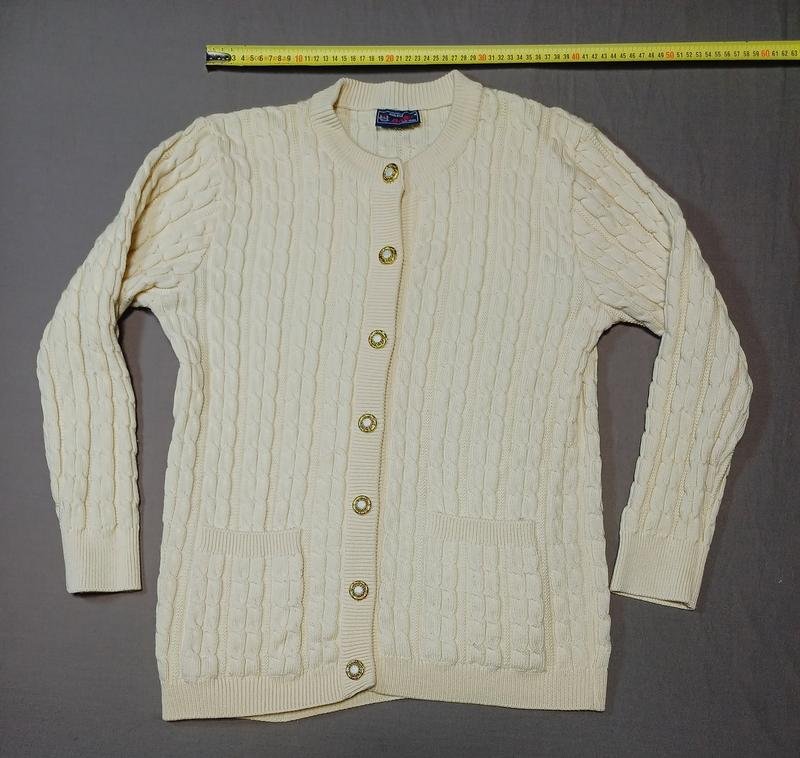 Женский Vintage Alta Moda Свитер Бежевый Шерсть 36