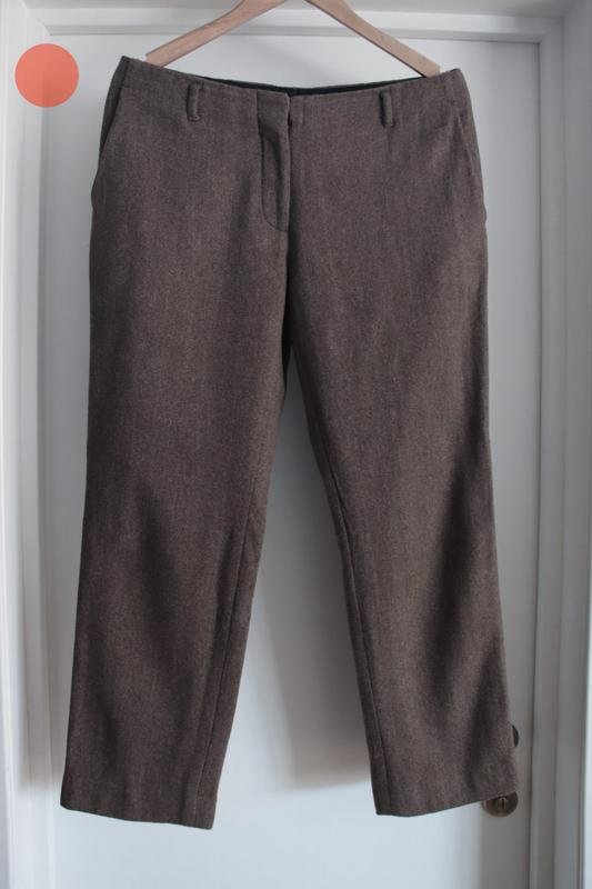 Herren Dries Van Noten Hose Braun Wolle 33 / L /