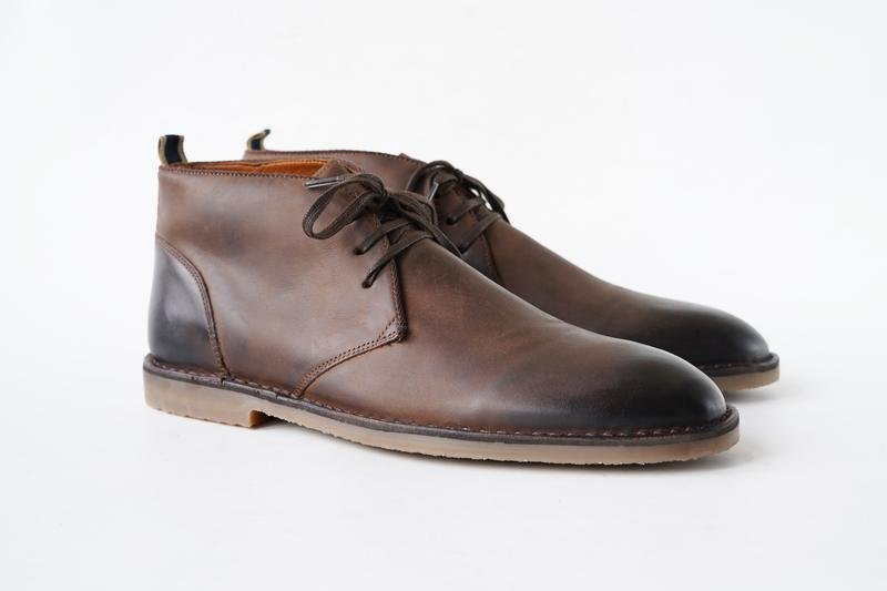 Мужские Dune Ботинки Коричневые Кожа 44