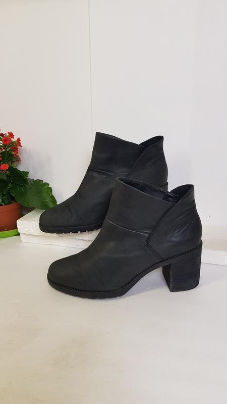 Женские Clarks Ботильоны Чёрный Кожа 39.5