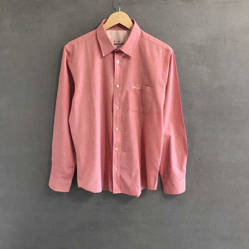 Мужской Luis Trenker Рубашка Розовый Хлопок 40 /L