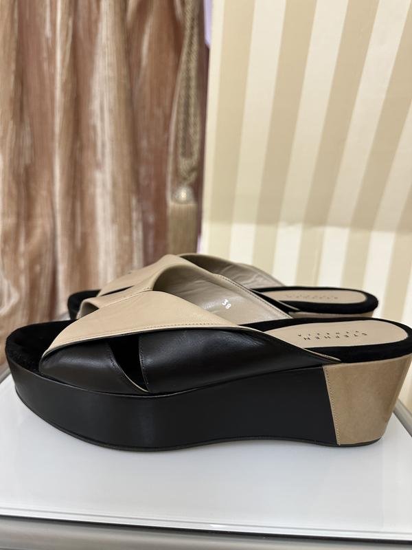 Женские Stephen Venezia Сабо Бежевый Замша 38