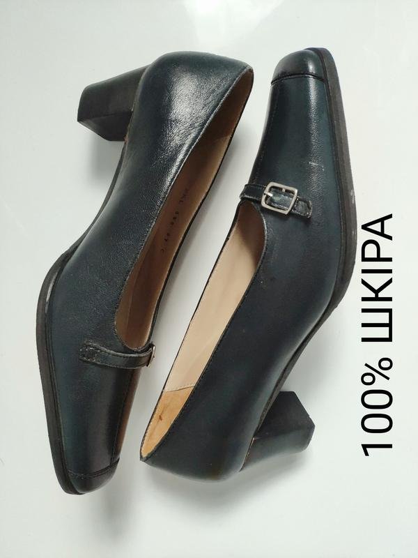 Женские Barker Туфли Зелёные Кожа 37