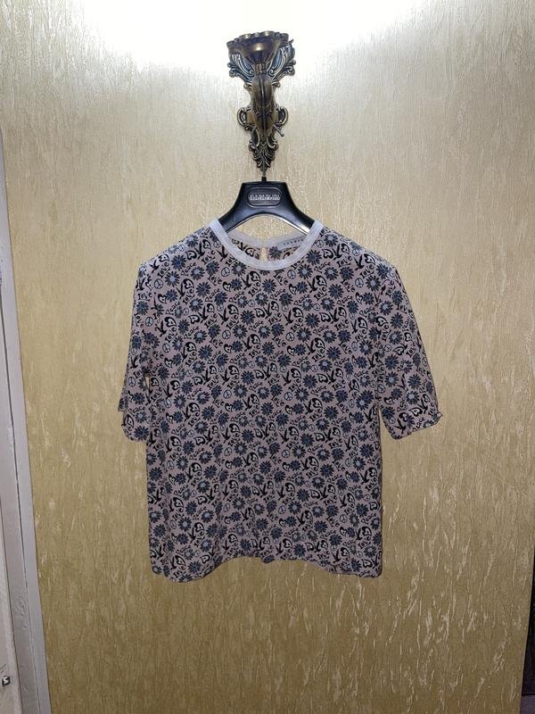 Femme Sandro Paris Chemise Rose Soie 36