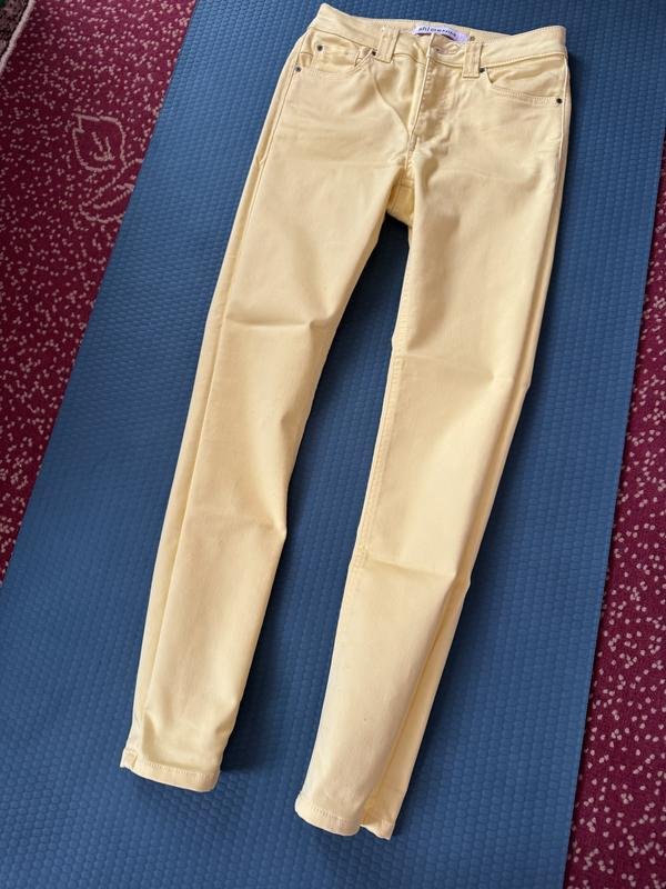 Женские Джинсы Жёлтые 25 / XS