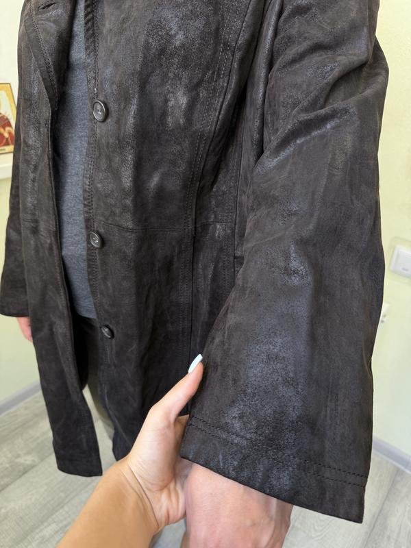 Damen Emilia Jacke Schwarz Wildleder 44 / XXL / 52