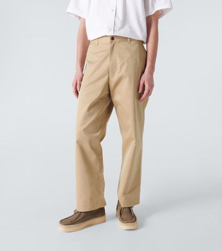 Uomo Junya Watanabe Pantaloni Beige Cotone M