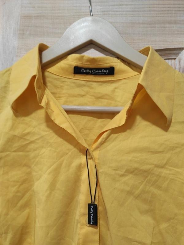 Femme Betty Barclay Chemise Jaune Coton 38 / M /
