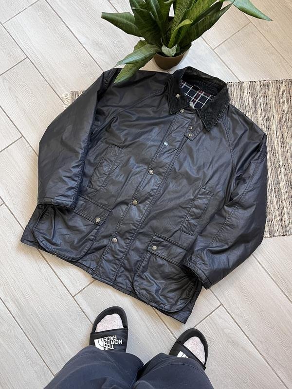 Herren Barbour Jacke Schwarz Polyamid 42 / XL / 50