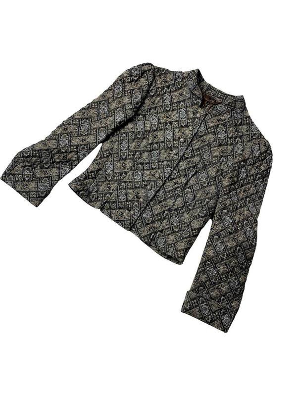 Женский Christamoden Винтажный Стеганый Жакет