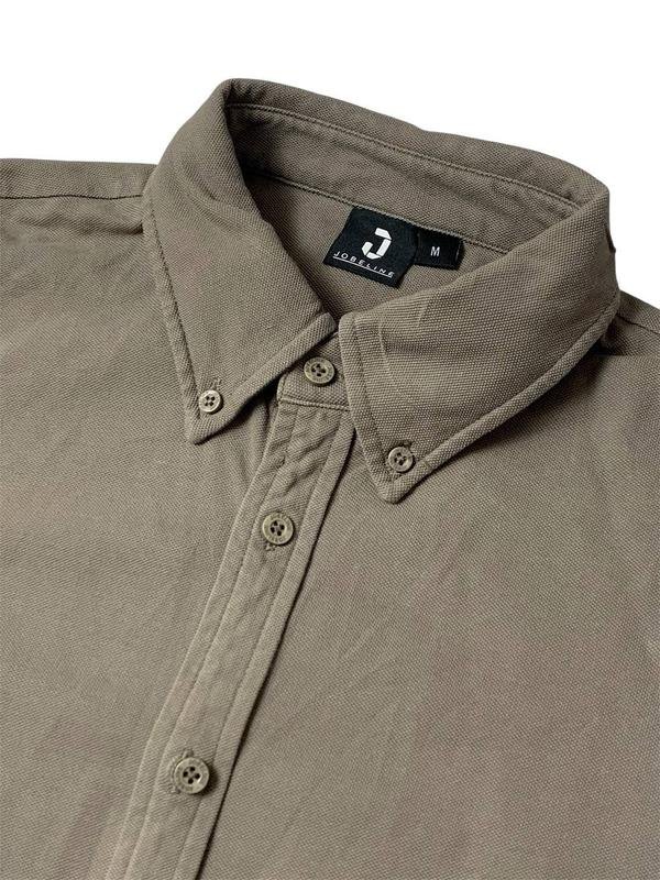 Men Jobeline Shirt Grey Cotton 38 / M / 46
