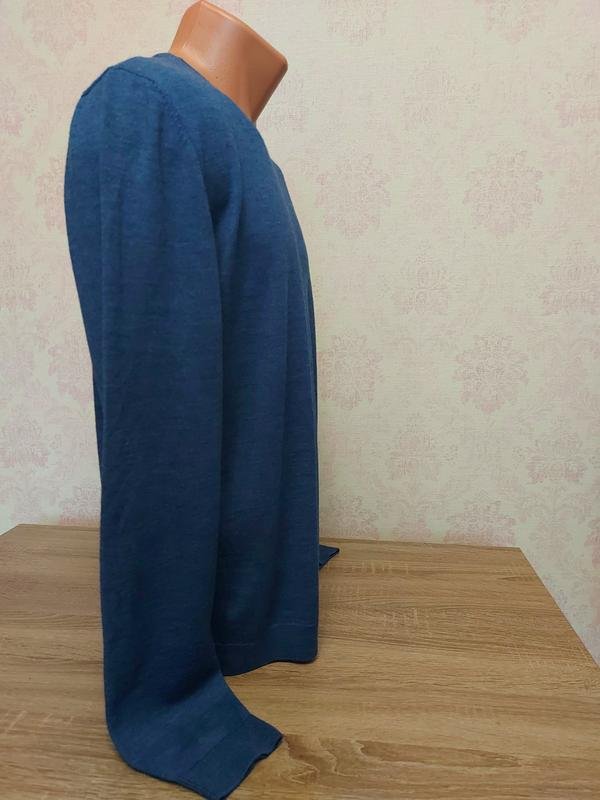 Men Cacharel Sweater Navy Acrylic M