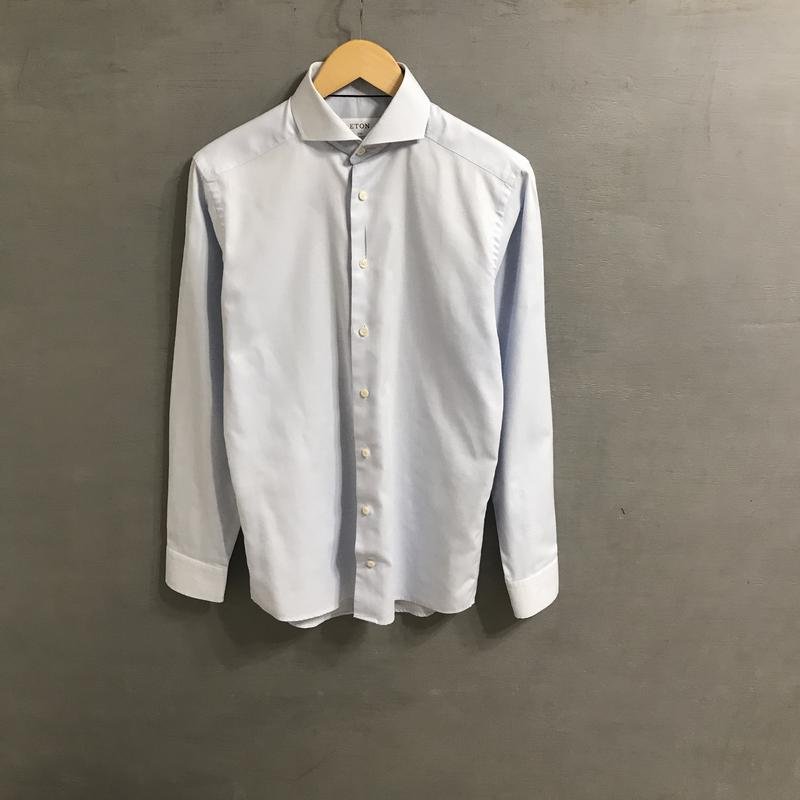 Мужской Eton Рубашка Белая Хлопок 36 / S / 44