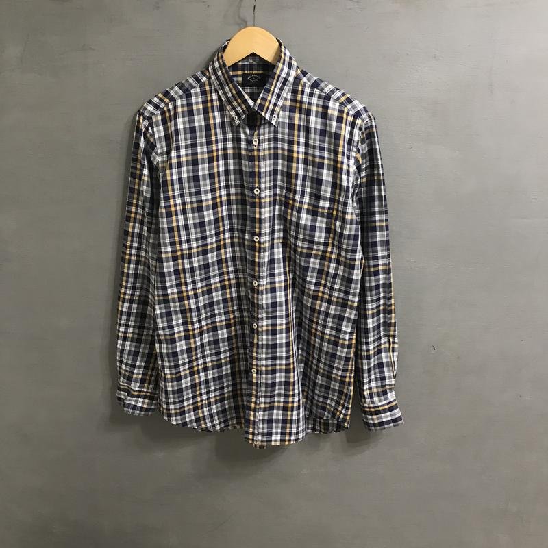 Мужской Paul & Shark Рубашка Разноцветный Хлопок