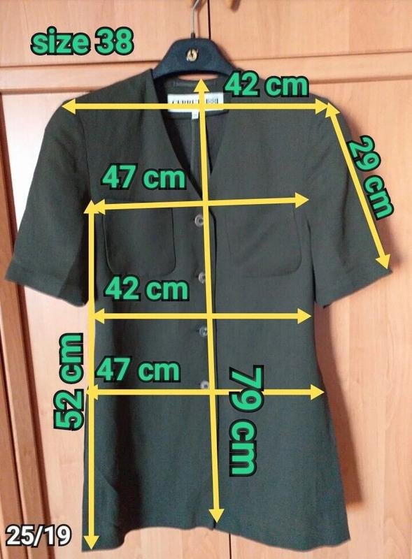 Damen Cerruti Sakko Grün Viskose 38 / M / 46