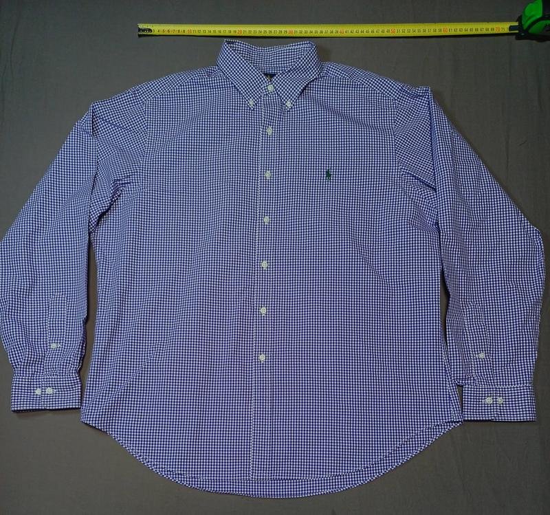 Men Polo Ralph Lauren Shirt White Cotton 44 / XXL