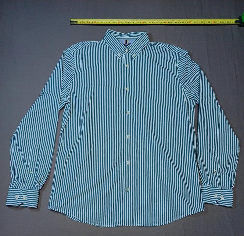 Мужской Marks & Spencer Сорочка Белая Хлопок 38 /