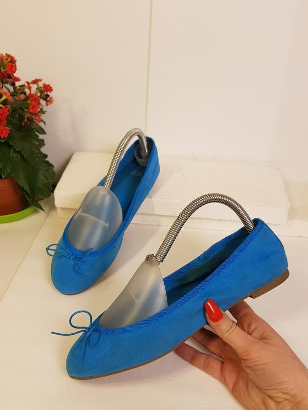 Femme H&M Talons Bleu Suède Synthétique 38