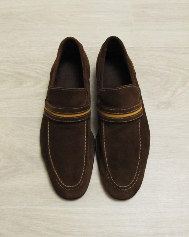 Herren Barrett Schuhe Braun Wildleder 40