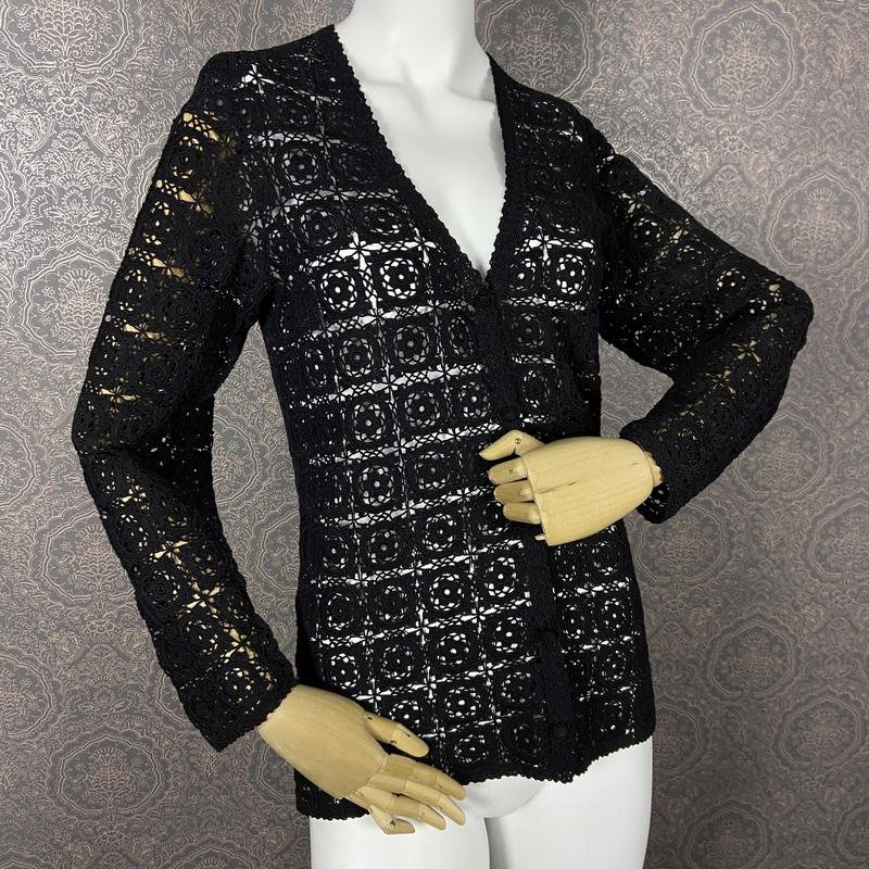 Women Jigsaw Sweater Black 36 / S / 44