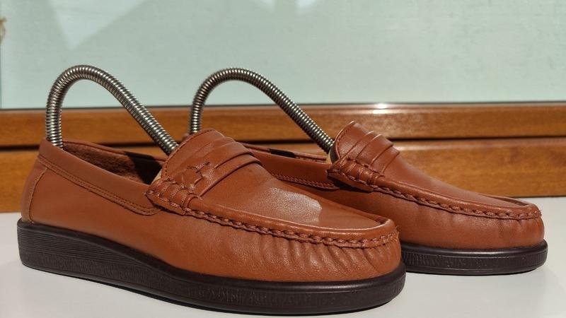 Женские Sebago Туфли Оранжевые Кожа 38