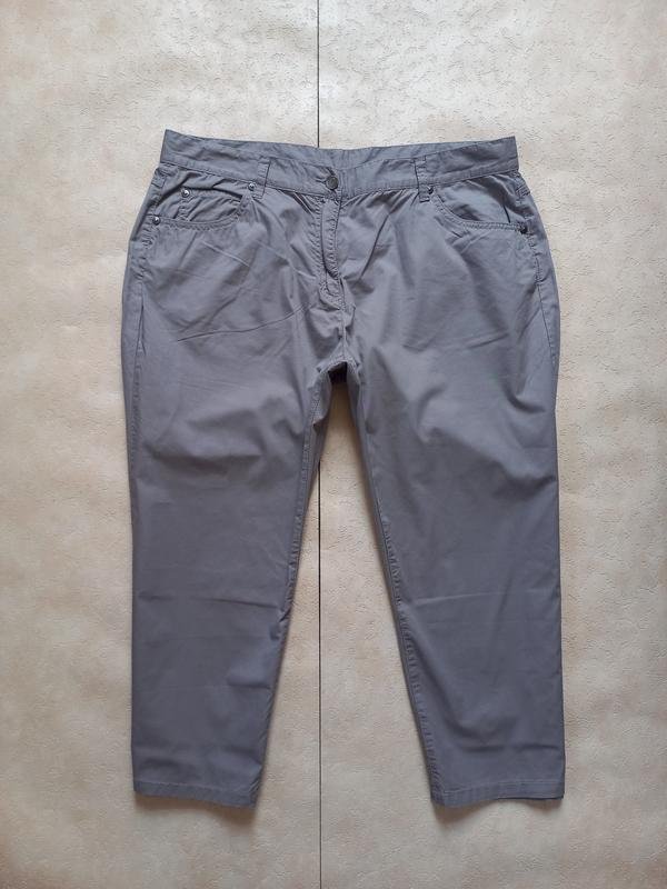 Women ARTIOLI Trousers Grey Leather 44 / XXL / 52