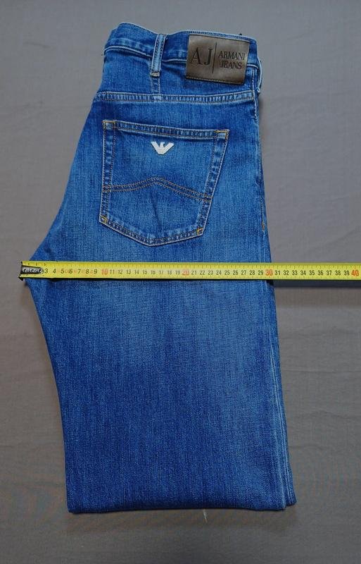 Homme Armani Jeans Jeans Bleu Marine Denim 34