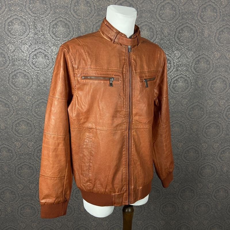 Мужской Desigual Куртка Оранжевая Искусственная