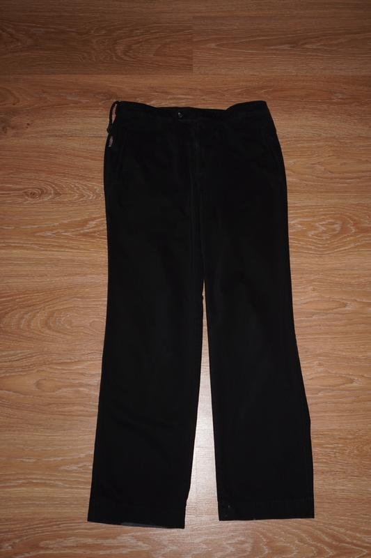 Men Burberry Trousers Black Cotton 34 / L / 50
