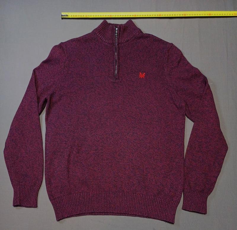 Men Crew Clothing Sweater Black Cotton 40 /L / 48