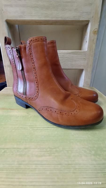 Donna Clarks Stivali Marrone Pelle 37
