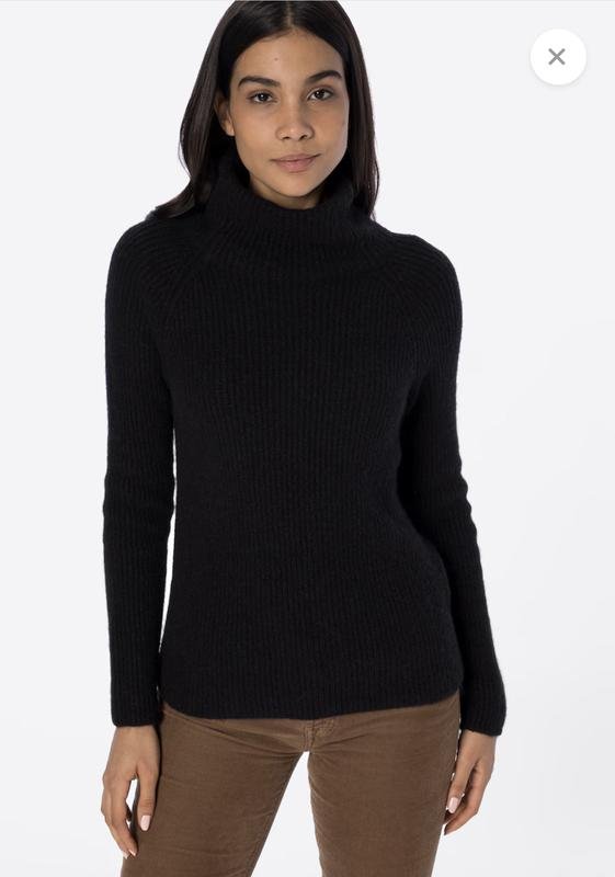 Donna Boss Dolcevita Nero Alpaca 40