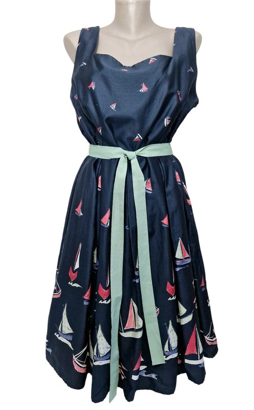 Damen Laura Ashley Kleid Mehrfarbig Baumwolle 42 /