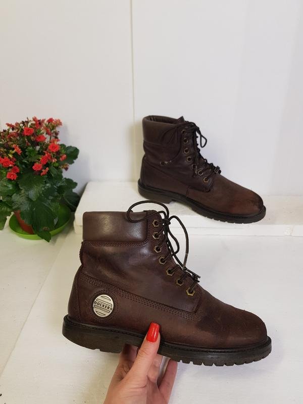 Women Dockers Boots Brown 38