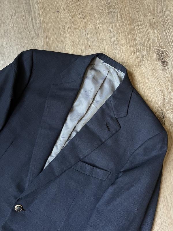 Herren Brioni Sakko Marineblau Wolle 42 / XL / 50