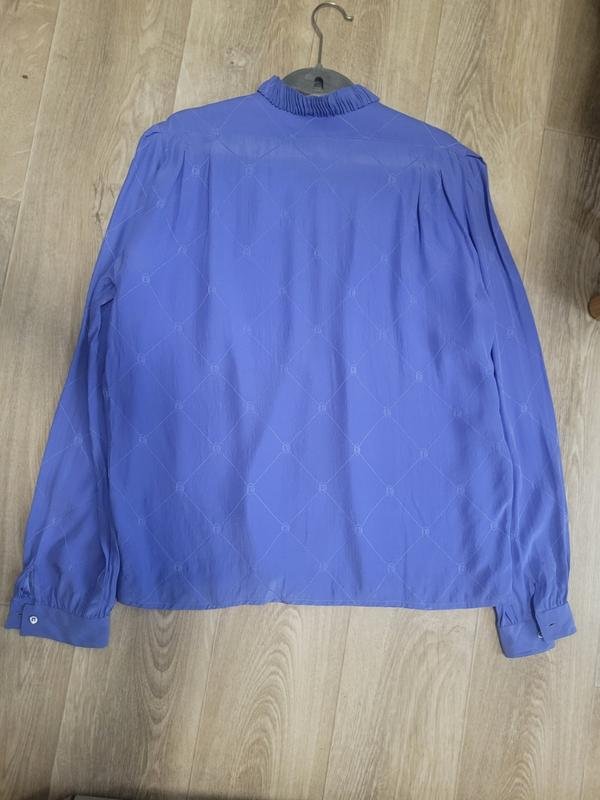 Donna Christian Dior Camicia Blu Seta 38 / M / 46
