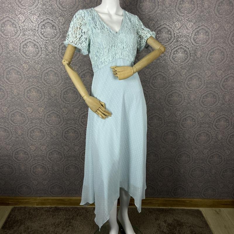 Donna Wallis Abito Turchese Nylon 38