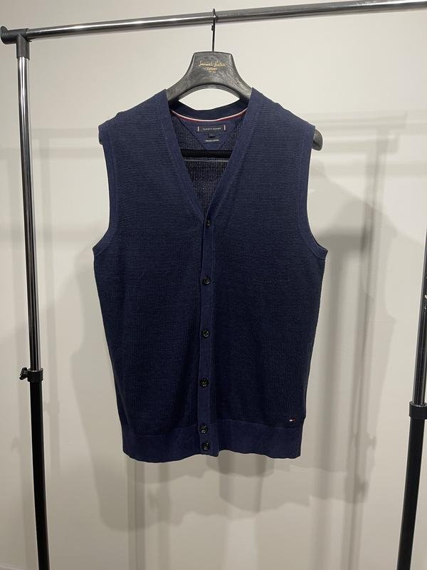 Мужской Tommy Hilfiger Жилет Синий 40 /L / 48