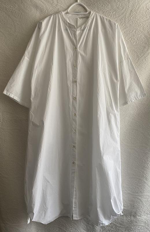 Femme Stefano Mortari Robe Blanche Coton M