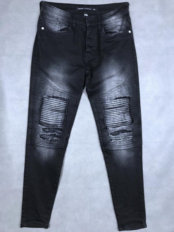 Мужские Diesel Джинсы Чёрный Джинс 30