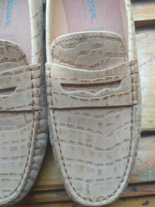 Damen Sioux Slipper Beige Leder 38