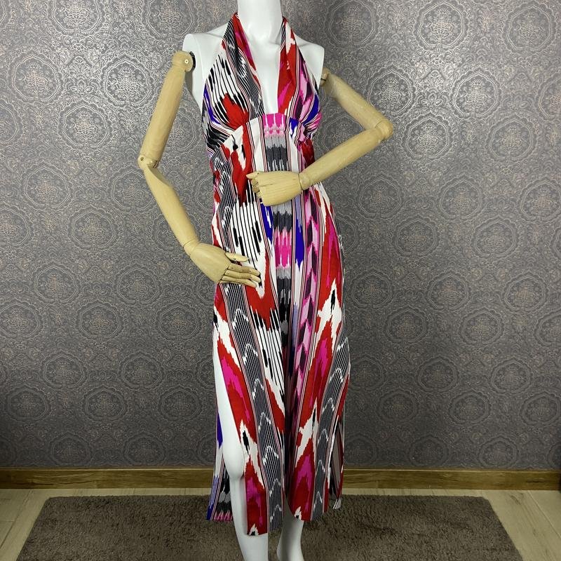 Donna Karen Millen Abito Multicolore Poliestere 36