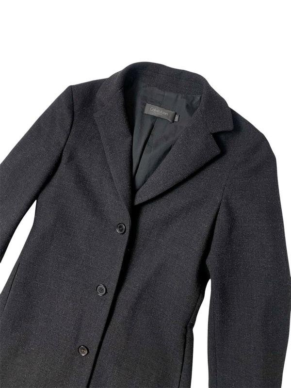 Femme Calvin Klein Manteau Noir Polyamide 34