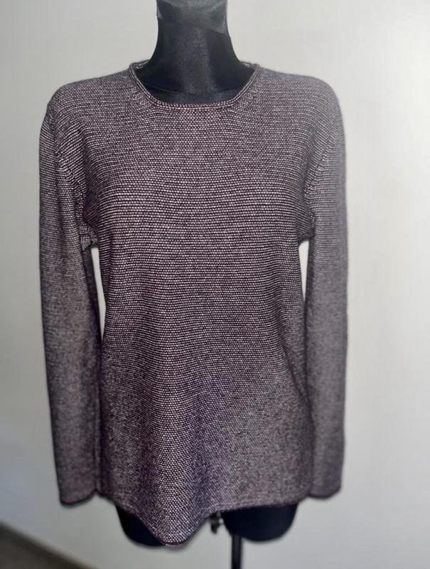 Женский Wool & Cashmere Свитер Тёмно-синий Кашемир