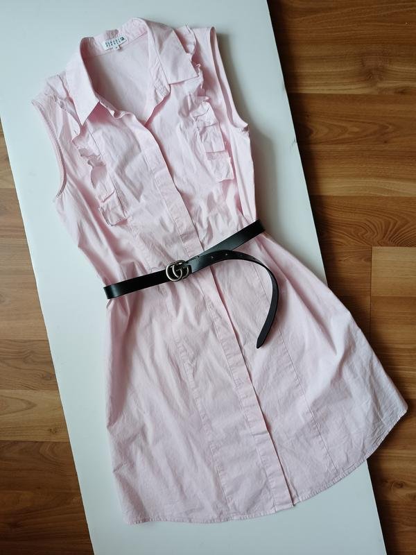 Women Claudie Pierlot Dress Pink Cotton 36