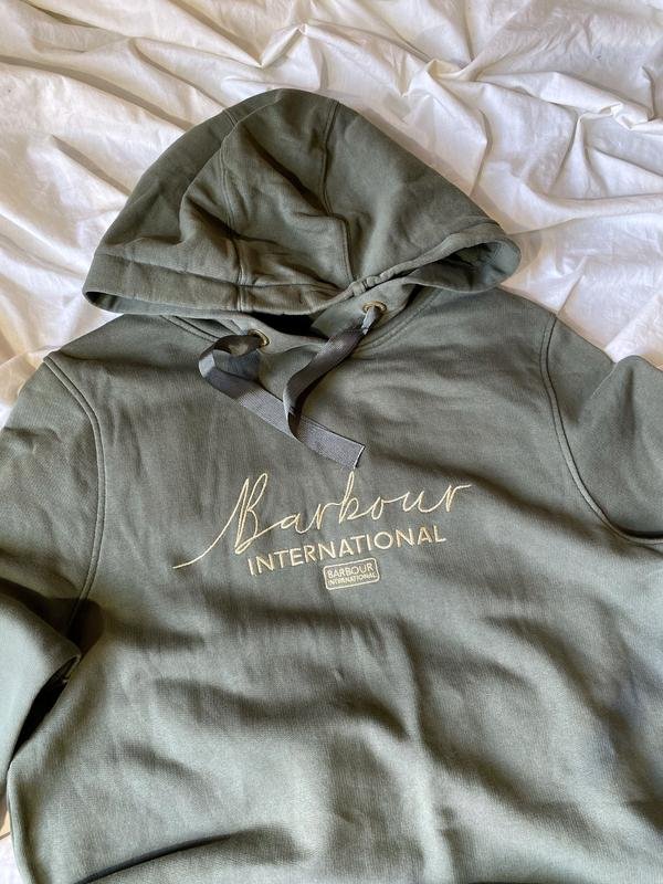 Damen Barbour Kleid Khaki Baumwolle 38 / M / 46