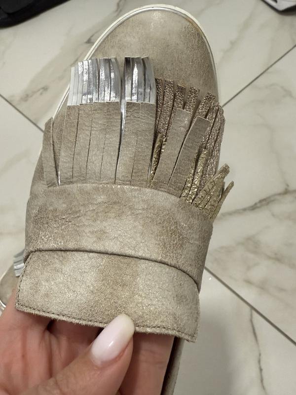 Женские Lloyd Лоферы Бежевый Кожа 35