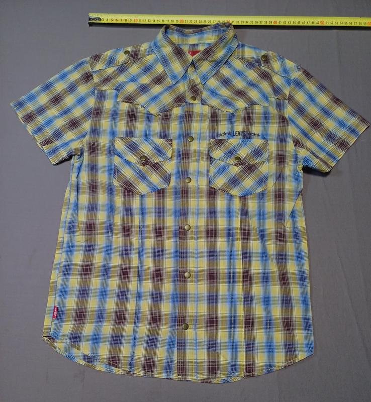 Женская Levi's Рубашка Разноцветный Хлопок 34 / XS